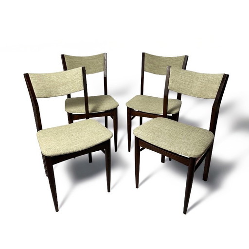 Set di 4 sedie Mid-Century in stile scandinavo