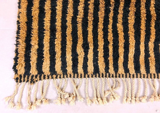 Image 1 of Marokkaans tapijt - 300x200cm Handgemaakt Berber tapijt - Tapijt op maat - Beni Ourain tapijt -