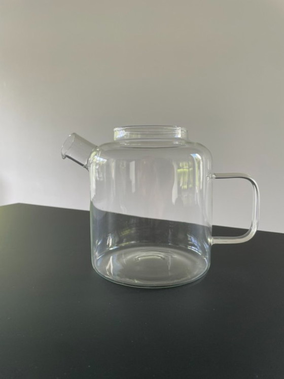 Image 1 of Scandinavian design borosilicate glass teapot 1.5L