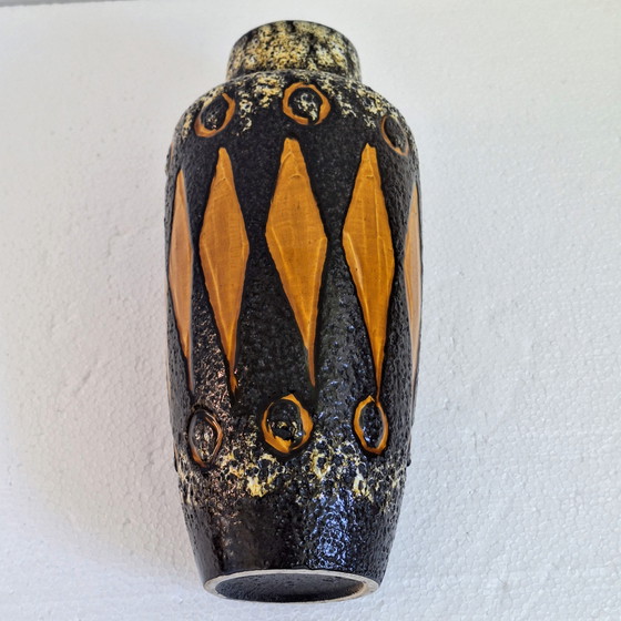 Image 1 of Vaso di lava grassa Scheurich Germania occidentale anni '70