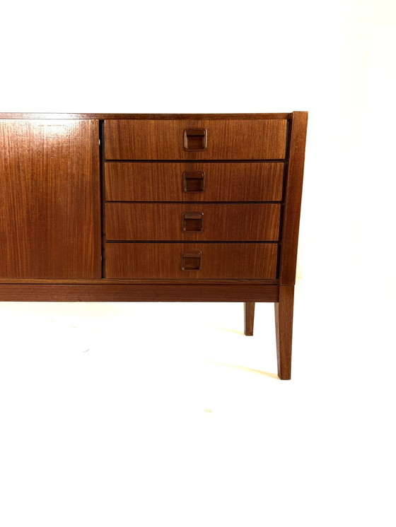 Image 1 of Vintage teakhouten lowboard, Fristho Franeker ‘60