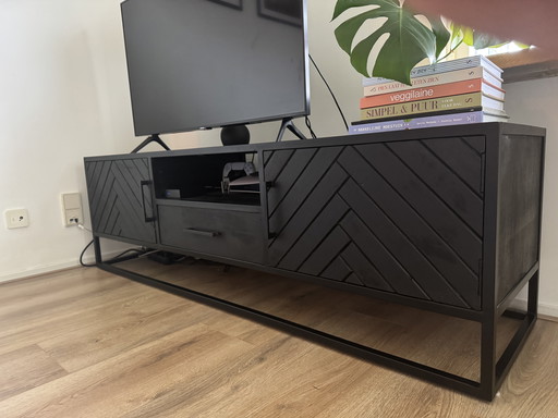 Herringbone TV furniture