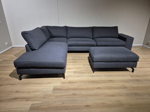 Montel Monza Corner Sofa - Anthracite - Fabric - Design