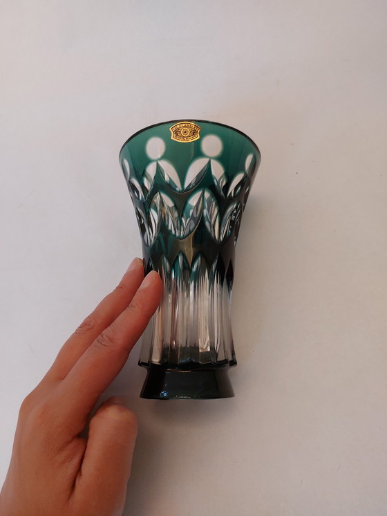 Image 1 of Val Saint lambert Vase