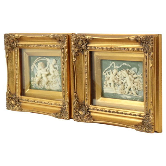 Image 1 of Targhe in alabastro Biggs and Sons London