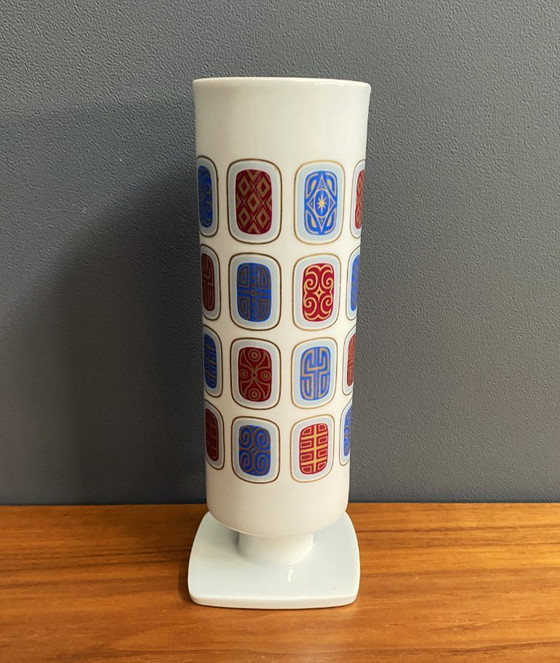 Image 1 of Alka Bavaria Vase on square base 1960s