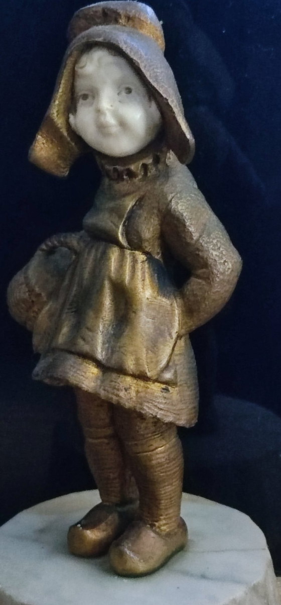 Estatuilla Art Déco/Art Nouveau – Esculturas, Bronze (photo 13 of 13)