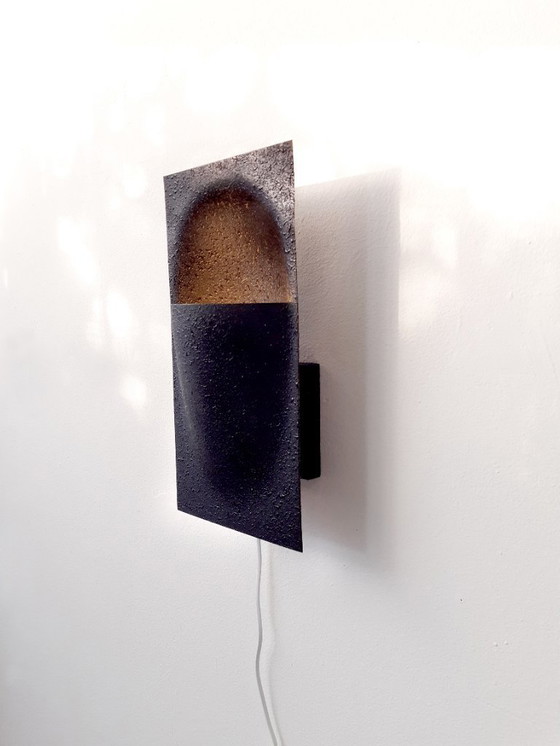 Image 1 of Raak 'Balance' wall lamp, Bertrand Balas metal lamp, 60s lamp, Space age wall lamp