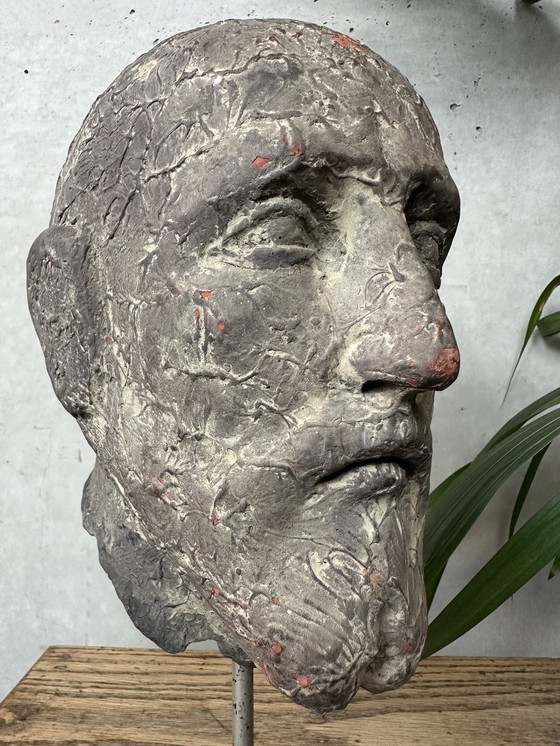 Image 1 of Escultura de terracota - cabeza