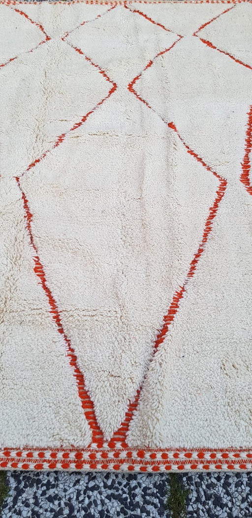 Handgeknoopt Berber kleed wol 252x154cm