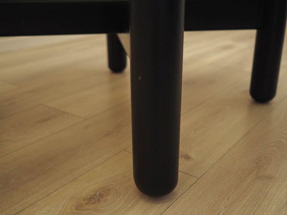 Tavolino da caffè italiano in vetro fumé con base in legno, anni '90 – Tavolini da caffè, Wood (photo 6 of 10)