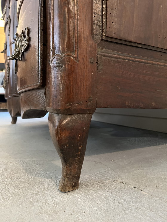 Image 1 of Commode arbalète XVIII ème 