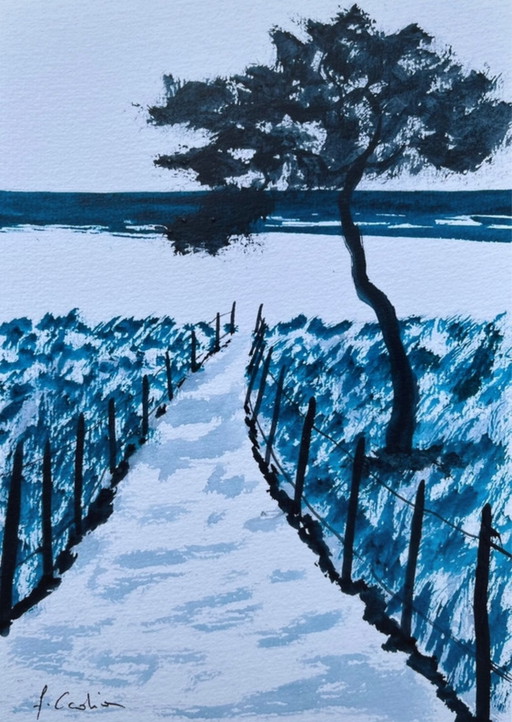 Schizzo dell'artista, 21x15 cm