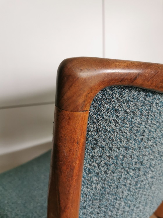 Image 1 of Beautiful set of 4 vintage Danish mid-century dining chairs
