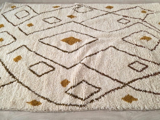 Image 1 of Beni ourain tapis berbère traditionnel taille 200/300 cm