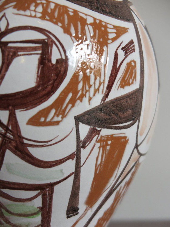 Ceramic Vase by Elio Schiavon, Italy, 1950s (photo 5 of 7)