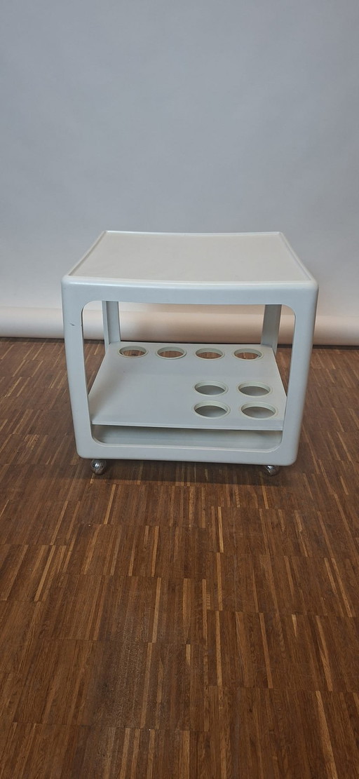 Space Age bar cart