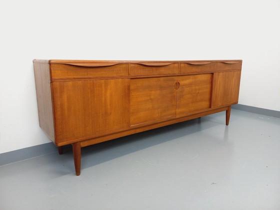 Image 1 of Scandinavian teak sideboard from the 60s by Danish designer Johannes Andersen for Samcom