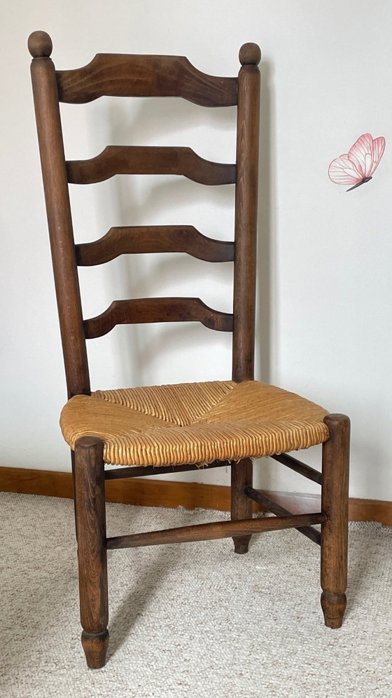 Image 1 of stoel in de stijl van Charles Dudouyt