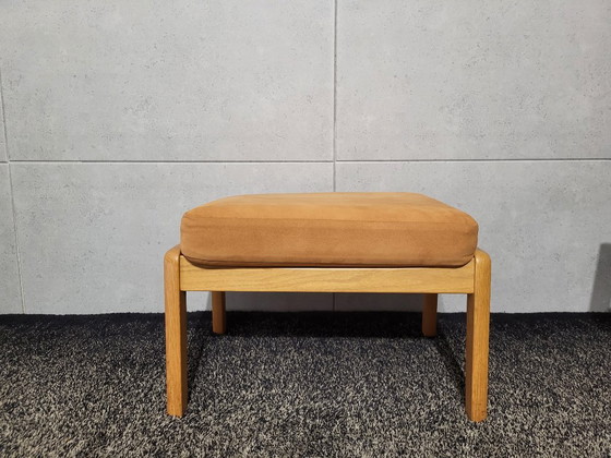 Diseño Danés Ole Wanscher 'Senator' Sofás (Couches) 3+2 plazas + otomana | Poul Jeppesen – Wood (photo 13 of 16)