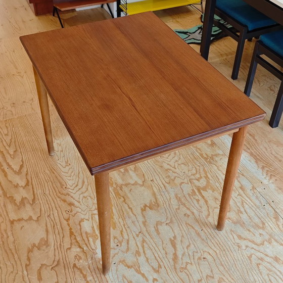 Image 1 of Tavolo da pranzo allungabile in teak vintage