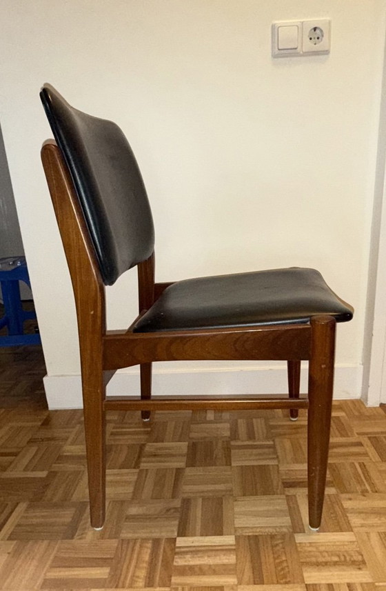 Image 1 of 5 chairs by Louis van Teeffelen, WeBe