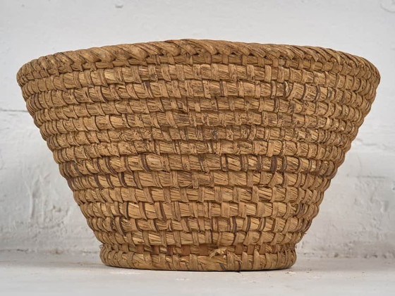 Panier en osier ancien (c.1930) #1, Objets déco, Marron (photo 11 sur 12)