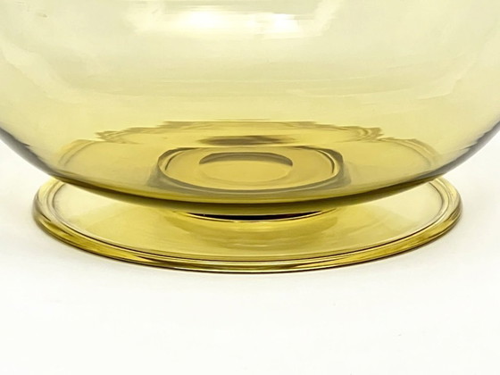 Image 1 of Murano glass bowl from the 1930s attributed to Vittorio Zecchin for Cappellin and Venini