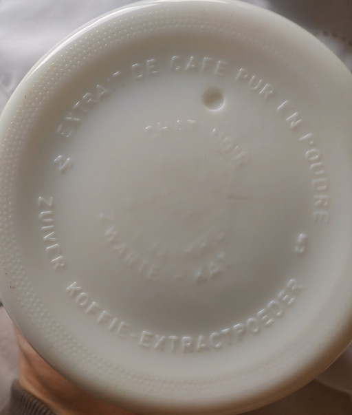 Raro juego de tarros de cristal con forma de gato negro/Chat Noir vintage para guardar leche: ¡en perfecto estado!