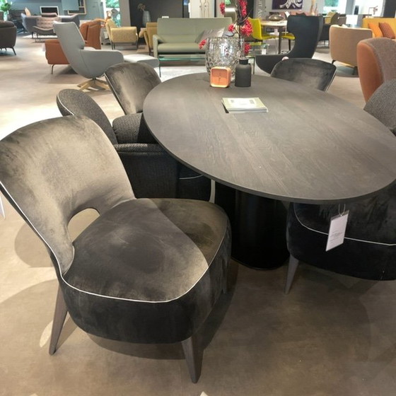 Image 1 of Passe Partout Budha dining table - 260x120 with dining chair (set of 6)