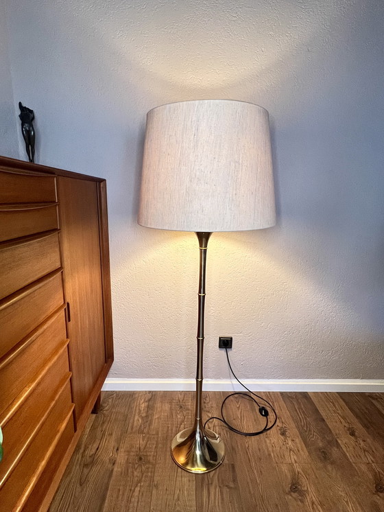 Image 1 of Ingo Maurer Vintage 1960s/70s Designer Floor Lamp for M Design - Model Bamboo