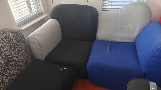 Image 1 of Canapé modulable italien Cannaregio par Gaetano Pesce pour Cassina, set de 6 (fixateur supérieur)