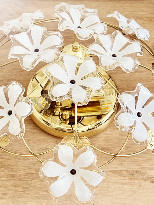 Ceiling lamp Regency flowers