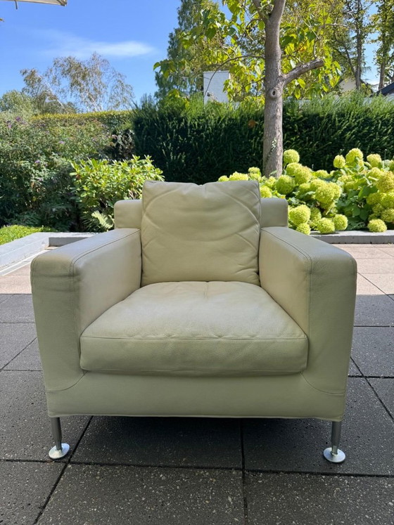 B&B Italia Fauteuil Harry (los of als set) – Leather, Metal (photo 12 of 16)