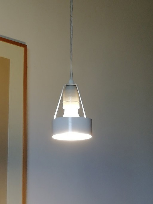 2 x Pakhus pendant lights, designed by Erik Mòeller, manufactured by Louis Poulsen