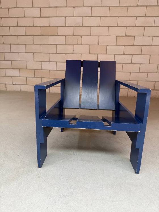 Image 1 of Vintage Crate Chair By Gerrit Rietveld (more in stock)