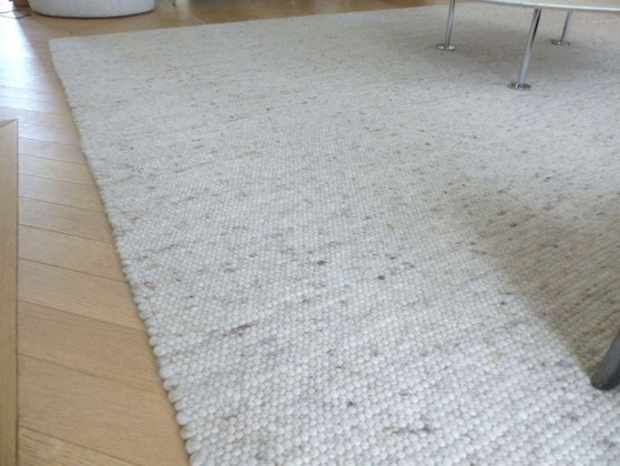 Image 1 of Tapis " Salsa " design PERLETTA 100% laine vierge 350x330 cm