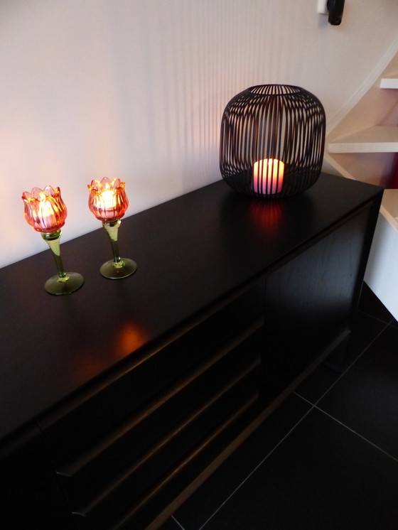 Image 1 of Skandinavisches Design Sideboard Schwarz
