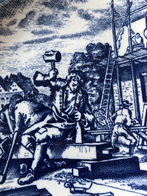 Image 1 of Klein wandbord delfts blauw