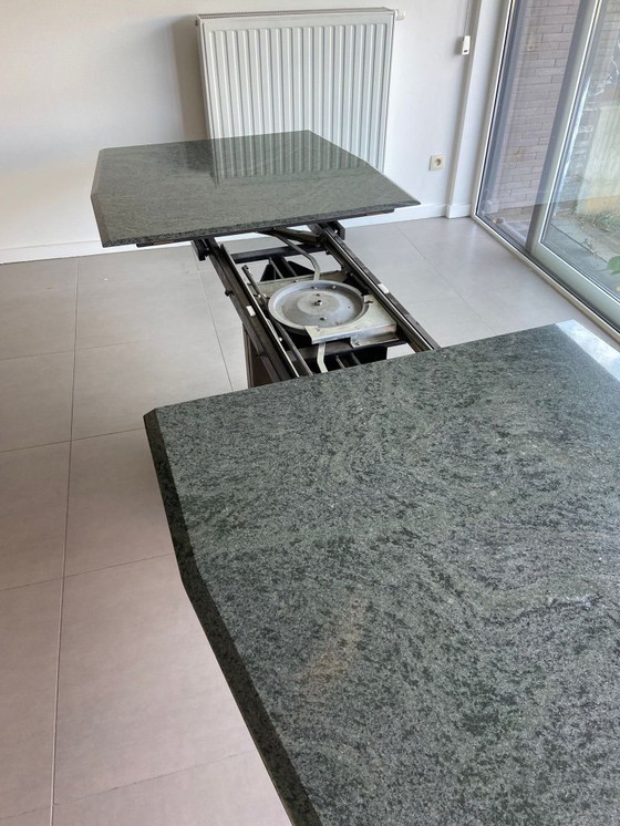 Image 1 of Luxury Designer Table Of Granite Extendable