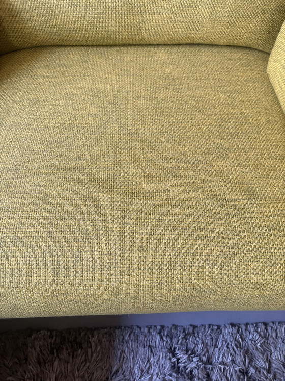 Image 1 of Yellow Montel corner sofa with relaxation and storage section
