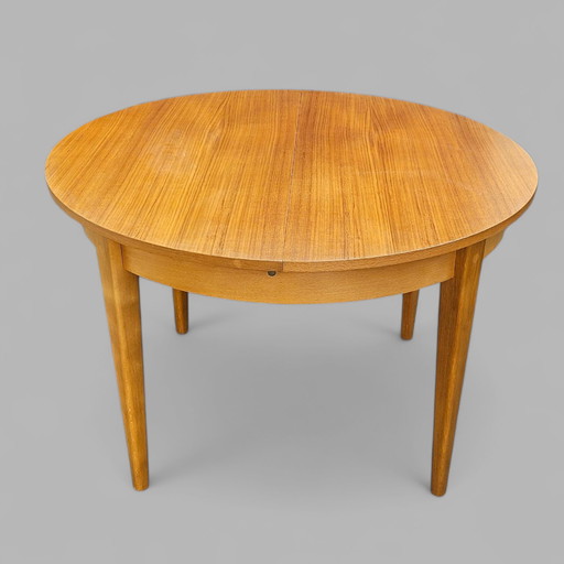 Vintage Kondor furniture teak dining table extendable 1960s
