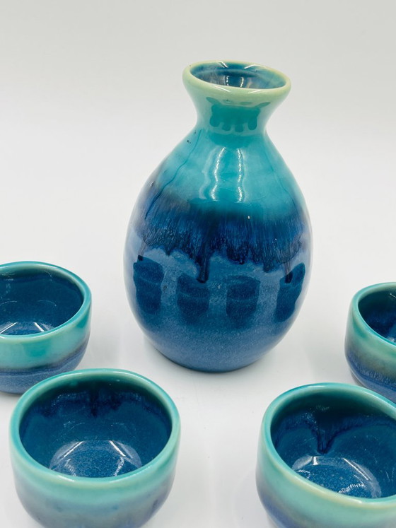 Mino Seiryu ceramic Japanese sake set – Crockery (photo 11 of 11)