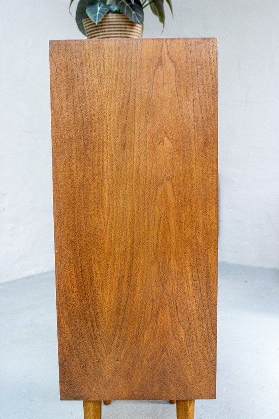 Vintage ladekast, dressoir, hoge kast, midden 20e eeuw, jaren 60 – High boards, Wood (photo 6 of 8)