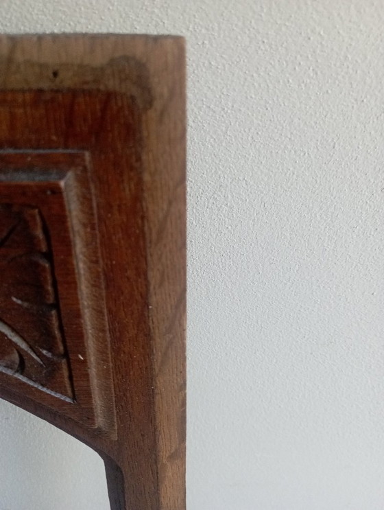 Image 1 of Sehr schöne antike Holzschnitzerei Art Nouveau