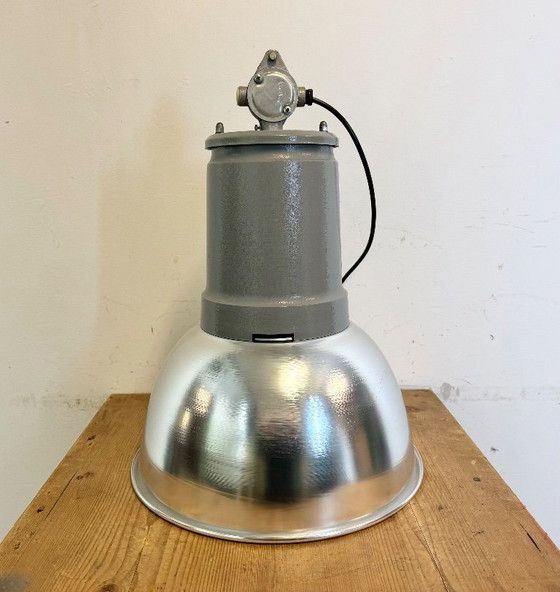 Image 1 of Industrial Italian Aluminium Pendant Lamp from Fael Luce, 1970s