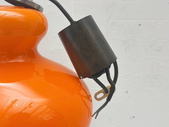 Image 1 of Peill & Putzler pendant lamp made of opal glass, Germany, 1970s
