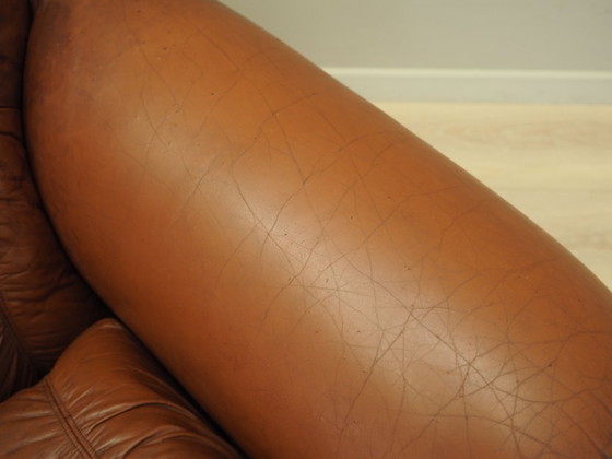 Image 1 of Bruine fauteuil, Italiaans design, jaren 70, productie: Italië