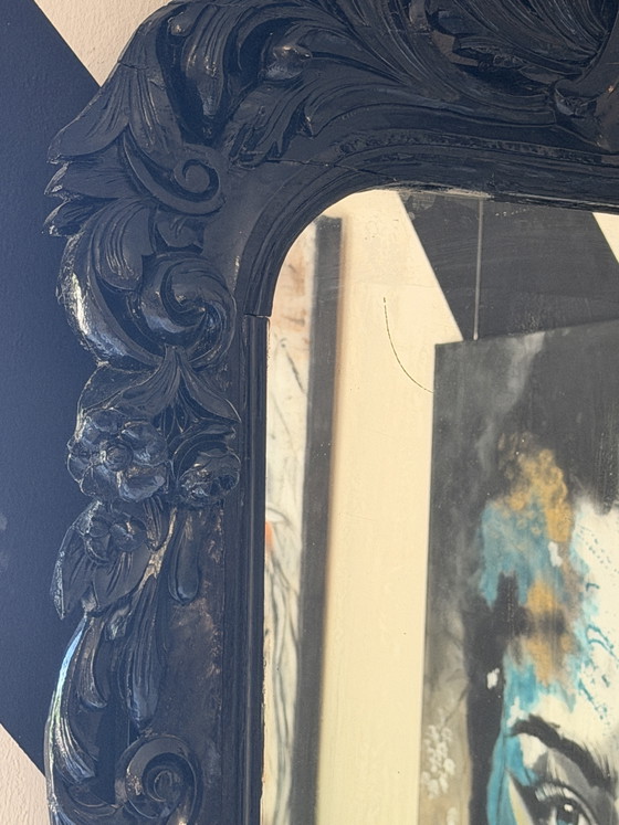 Barockspiegel – Glass, Wood (photo 3 of 4)