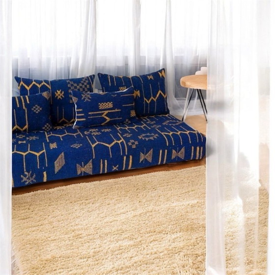 Image 1 of Canapé de sol marocain fait main